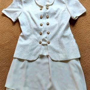 Woman's 6 petite 2pc skirt and jacket dress